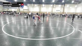 144 lbs Round Of 16 - Damien Zherka, Sons Of Thunder Naples vs Spencer Timm, Lake Gibson