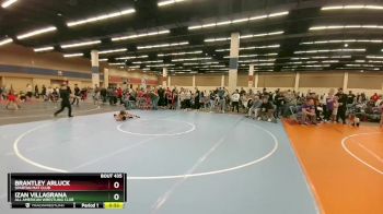 81-84 lbs Round 3 - Izan Villagrana, All American Wrestling Club vs Brantley Arluck, Spartan Mat Club