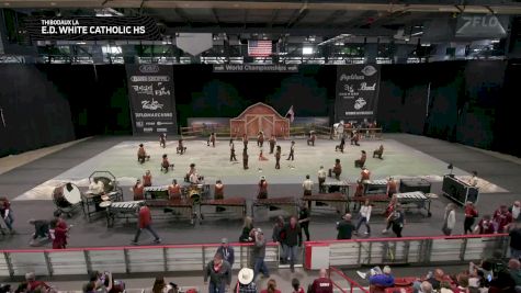 E.D. White Catholic HS "Thibodaux LA" at 2025 WGI Percussion/Winds World Championships