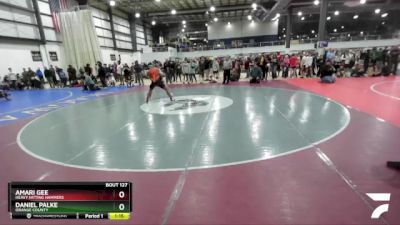 147 lbs Quarterfinal - Amari Gee, Heavy Hitting Hammers vs Daniel Palke, Orange County