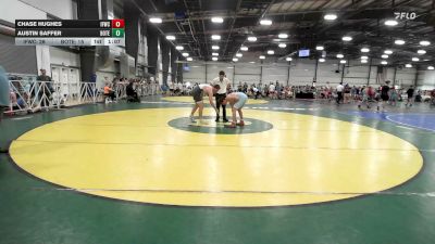 160 lbs Rr Rnd 1 - Chase Hughes, Iron Forge WC - HSB vs Austin Saffer, Botetourt Training Center - HSB
