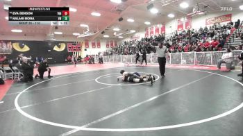 110 lbs Champ. Round 2 - Eva Benson, Ventura vs Nalani Mora, Vista Murrieta