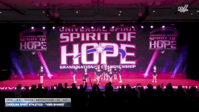 Carolina Spirit Athletics - Tiger Sharks [2026 L1 Mini - Novice - Restrictions - D2 Day 1] 2026 Spirit of Hope Grand Nationals