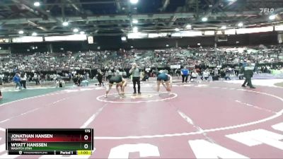 175 lbs Cons. Round 6 - Jonathan Hansen, Timberlake vs Wyatt Hanssen, Wasatch Utah