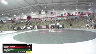 174 lbs Semifinal - Leo Galasso, Indiana Tech vs Jaylen Young, Wabash