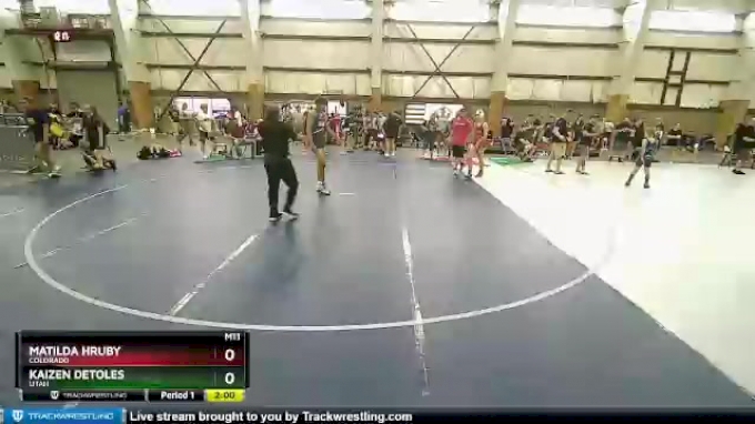 140 lbs Round 5 - Matilda Hruby, Colorado vs Kaizen Detoles, Utah