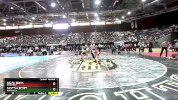 4A 106 lbs Champ. Round 1 - Saxton Scott, Bonneville vs Aidan Rork, Sandpoint