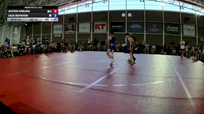 113 lbs Jaxton Kimling, Michigan Red vs Jace Boynton, North Dakota