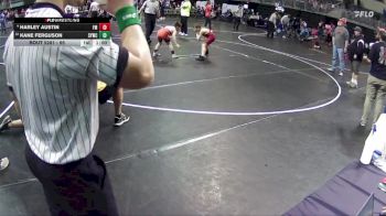 95 lbs 7th Place Match - Harley Austin, Fairbury Matmen vs Kane Ferguson, Sutherland Youth Wrestling Club