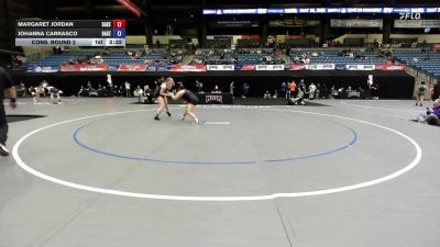180 lbs Cons. Round 2 - Johanna Carrasco, Baker vs Margaret Jordan, Baker