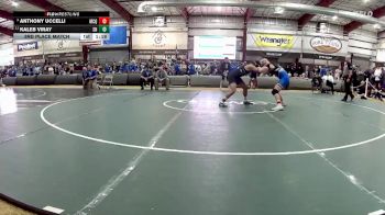 165 lbs 3rd Place Match - Kaleb Viray, SLAM! Nevada vs Anthony Uccelli, Mcqueen