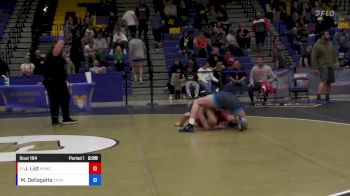 97 lbs Cons. Round 3 - Jon List, Patriot Elite Wrestling Club vs Michael Dellagatta, TMWC/ SPARTAN COMBAT RTC