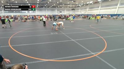 185 lbs Champ. Round 3 - Basho Muhlbauer, Unattached vs Moses Howard, M3 Wrestling
