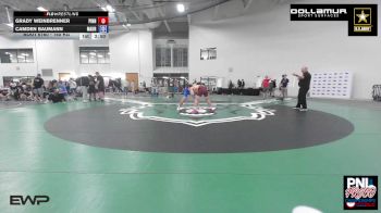 165 kg 5th Place - Grady Weinbrenner, Pinnacle Wrestling Club vs Camden Baumann, Maurer Coughlin Wrestling Club