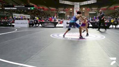 Cons. Round 1 - Nathan Jones, Bellarmine College Prep High School Wrestling vs Edgar Flores, Socal Grappling Club