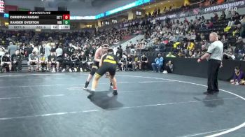 285 lbs Quarterfinal - Xander Overton, Indianola vs Christian Ragan, Bettendorf