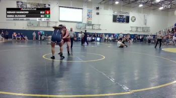 235 lbs Consolation 1st - Kenadi Hammond, Milwaukee vs Emma Olivarez, WIlsonville