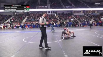 90 lbs Cons. Semi - Briggs Johnson, Columbus vs Matthew Hoag, Circle