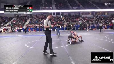 90 lbs Cons. Semi - Briggs Johnson, Columbus vs Matthew Hoag, Circle