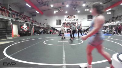 105-111 lbs Rr Rnd 4 - Maddox Bosley, Pocola Youth Wrestling vs Olivia Johnson, Spartan Wrestling Fort Smith