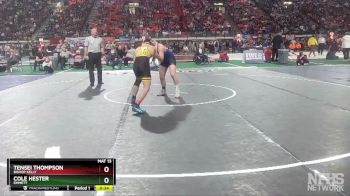 4A 145 lbs Cons. Round 1 - Tensei Thompson, Bishop Kelly vs Cole Hester, Emmett