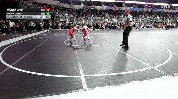 80 lbs Semifinal - Hazley Loyd, Mexico Bulldogs vs Daisy Davis, King Select Wr Ac