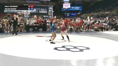 105 lbs Cons. Rd Of 32 - Holly McKinney, Pennsylvania vs Kelani Ramos, Maryland