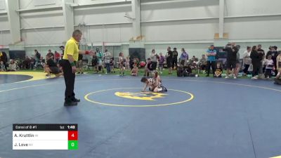 55-M lbs Consi Of 8 #1 - Aiden Kruttlin, MI vs Jaxson Love, NY