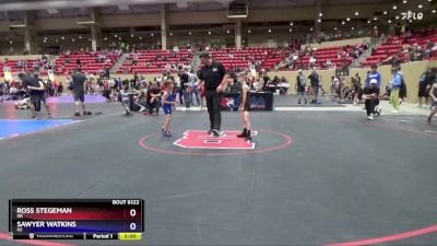 63 lbs Round 3 - Ross Stegeman, OK vs Sawyer Watkins, KS