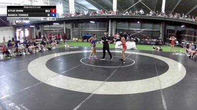 130 lbs Kylie Dunn, Missouri Red vs Danica Torres, Arizona