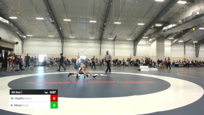 75 lbs Rr Rnd 1 - Wyatt Hoehn, Maurer Coughlin Wrestling Club vs Asa Mann, Black Fox Wrestling Academy