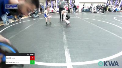 46 lbs Consi Of 8 #1 - Grady Gill, Husky Wrestling Club vs Daxton Morrow, Piedmont