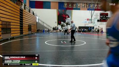 165 lbs Cons. Round 1 - Abiel Gonzalez Cruz, Gresham vs Gabriel Cooper, Evergreen (Vancouver)