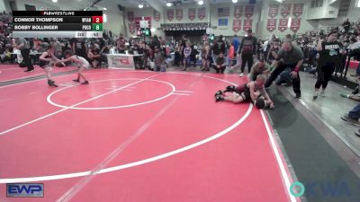 67 lbs Consi Of 8 #2 - Baker Schubert, Chandler Takedown Club vs Luke Minihan, Collinsville Cardinal Youth Wrestling