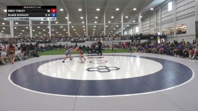 110 lbs Emily Finley, Washington vs Blake Schuldt, Illinois
