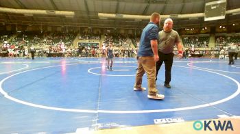 70 lbs Quarterfinal - Kylie Kehl, Sallisaw Takedown Club vs Wade Alexanader, Bridge Creek Youth Wrestling