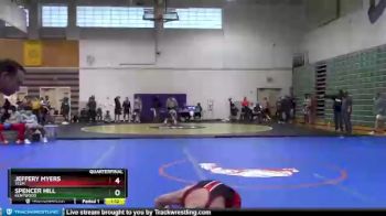 120 lbs Quarterfinal - Spencer Hill, Kentwood vs Jeffery Myers, Yelm