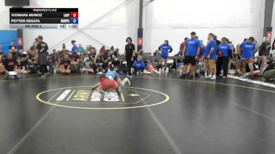 58 lbs Rr Rnd 5 - Xiomara Munoz, Lady Warriors United - W vs Peyton Segata, MGW Monkey Business - W