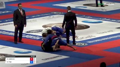 Sergio Calderon vs Krzysztof Flak 2018 Abu Dhabi World Professional Jiu-Jitsu Championship