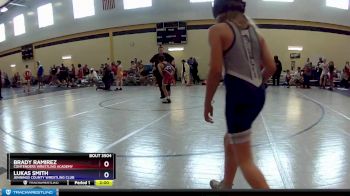 82 lbs Quarterfinal - Brady Ramirez, Contenders Wrestling Academy vs Lukas Smith, Jennings County Wrestling Club