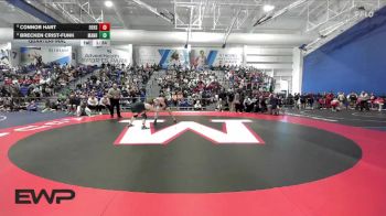 165 lbs Quarterfinal - Connor Hart, Olathe East vs Brecken Crist-Funk, Manhattan