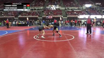 109 lbs 1st Place Match - Alberto Verdin, Hettinger vs David Gonzalez, Scrap Yard Garage