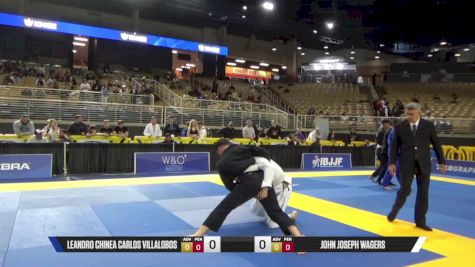 John Joseph Wagers vs Leandro Chinea Carlos Villalobos 2025 Pan Jiu Jitsu IBJJF Championship