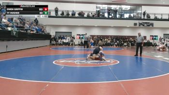 215 lbs 2nd Wrestleback (16 Team) - Ty Hughes, Brantley County HS vs Owen Griffin, Irwin County