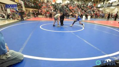 73 lbs Quarterfinal - Donnie Whitenack, Tiger Trained Wrestling vs Aiden Yeager, Salina Wrestling Club