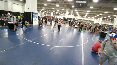 40 lbs Champ. Round 3 - Nathan Schroeder, Wyoming vs Greyson Hortman, Utah