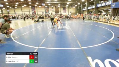 170 lbs Rr Rnd 1 - Duke Martin, Revival Blue vs Beau Waldron, Elite Athletic Club WE