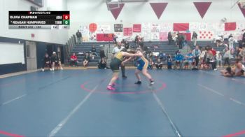 190 lbs 3rd Place Match - Olivia Chapman, Adna (Girls) vs Reagan Humphries, Tumwater (Girls)