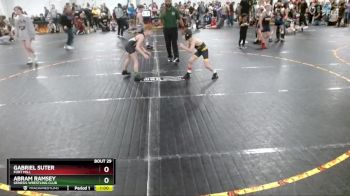 65 lbs Cons. Round 1 - Abram Ramsey, Genesis Wrestling Club vs Gabriel Suter, Fort Mill