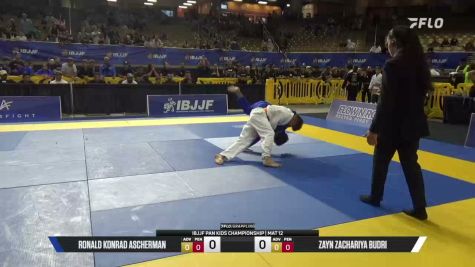 Ronald Konrad Ascherman vs Zayn Zachariya Budri 2026 Pan Kids Jiu-Jitsu IBJJF Championship
